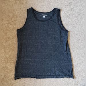 Dark Grey pocket tank top